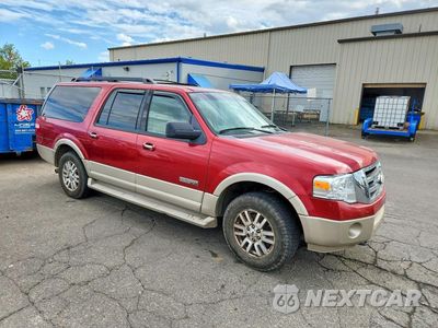 Czwarte zdjęcie samochodu z boku: 2008 FORD EXPEDITION EL EDDIE BAUER VIN:1FMFK18528LA72107 - miniatura