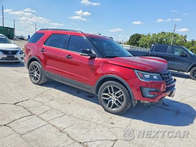 Czwarte zdjęcie samochodu z boku: 2017 FORD EXPLORER SPORT VIN:1FM5K8GT6HGA12084 - miniatura
