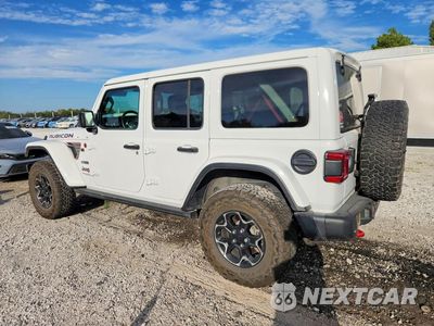 Drugie zdjęcie samochodu z przodu: 2020 JEEP WRANGLER UNLIMITED RUBICON VIN:1C4HJXFN5LW291432 - miniatura