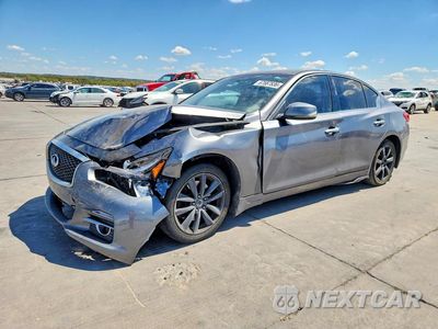 2014 INFINITI Q50 BASE JN1BV7AP0EM677647 - główne zdjęcie licytacji z USA - miniatura
