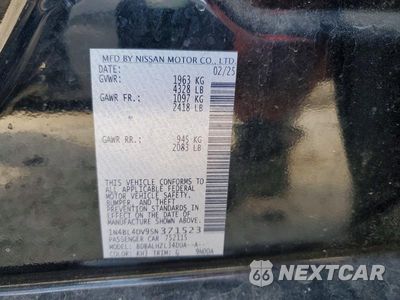 Zdjęcie 12 z 12 samochodu: 2025 NISSAN ALTIMA SV VIN:1N4BL4DV9SN371523 - miniatura
