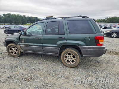 Drugie zdjęcie samochodu z przodu: 2000 JEEP GRAND CHEROKEE LAREDO VIN:1J4G248S3YC334937 - miniatura