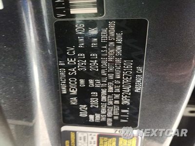 Zdjęcie 13 z 13 samochodu: 2024 KIA FORTE LXS VIN:3KPF24AD7RE751601 - miniatura