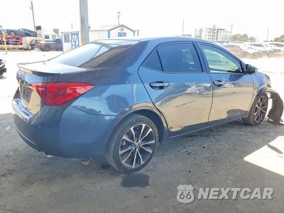 Trzecie zdjęcie samochodu z tyłu: 2019 TOYOTA COROLLA SE VIN:2T1BURHE7KC157003 - miniatura