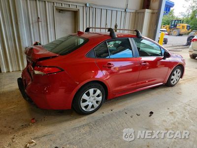 Trzecie zdjęcie samochodu z tyłu: 2021 TOYOTA COROLLA LE VIN:5YFEPMAE3MP218738 - miniatura