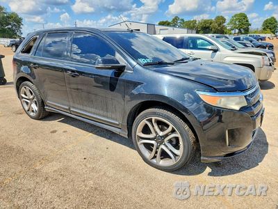 Czwarte zdjęcie samochodu z boku: 2014 FORD EDGE SPORT VIN:2FMDK3AK2EBB35480 - miniatura