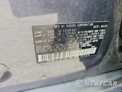 Zdjęcie 13 z 13 samochodu: 2024 SUBARU OUTBACK TOURING VIN:4S4BTGPD6R3110950 - miniatura