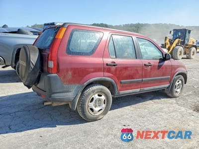 Trzecie zdjęcie samochodu z tyłu: 2004 HONDA CR-V LX VIN:SHSRD77484U204901 - miniatura