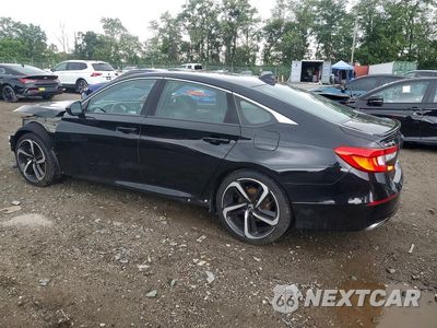 Drugie zdjęcie samochodu z przodu: 2019 HONDA ACCORD SPORT VIN:1HGCV1F32KA035157 - miniatura