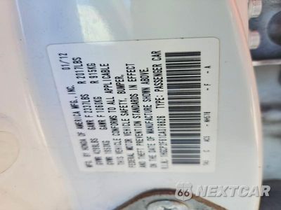 Zdjęcie 12 z 12 samochodu: 2012 HONDA ACCORD SE VIN:1HGCP2F61CA078626 - miniatura