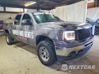 Czwarte zdjęcie samochodu z boku: 2011 GMC SIERRA K1500 SLT VIN:3GTP2WE22BG186693 - miniatura