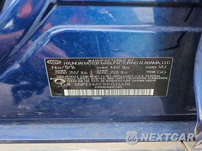 Zdjęcie 12 z 12 samochodu: 2017 HYUNDAI SONATA SPORT VIN:5NPE34AF1HH526630 - miniatura