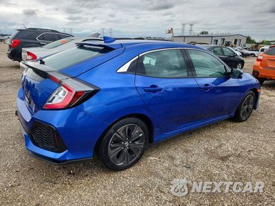 Trzecie zdjęcie samochodu z tyłu: 2019 HONDA CIVIC EX VIN:SHHFK7H66KU225208 - miniatura