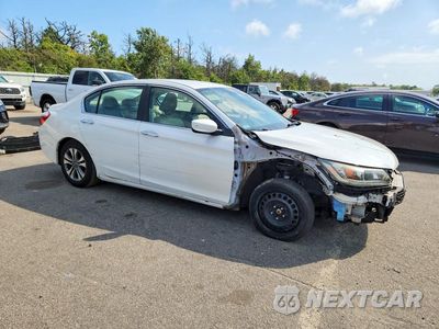 Czwarte zdjęcie samochodu z boku: 2014 HONDA ACCORD LX VIN:1HGCR2F32EA139596 - miniatura