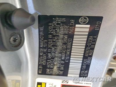 Zdjęcie 12 z 12 samochodu: 2020 TOYOTA CAMRY SE VIN:4T1G11AK8LU888233 - miniatura