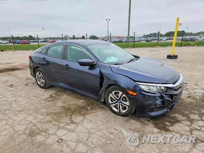 Czwarte zdjęcie samochodu z boku: 2016 HONDA CIVIC LX VIN:19XFC2F56GE080745 - miniatura