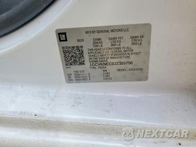 Zdjęcie 13 z 13 samochodu: 2018 CHEVROLET SILVERADO K1500 VIN:1GCVKNEC0JZ355750 - miniatura