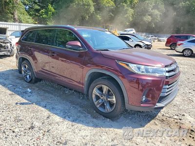 Czwarte zdjęcie samochodu z boku: 2019 TOYOTA HIGHLANDER LIMITED PLATINUM VIN:5TDDZRFH1KS986535 - miniatura