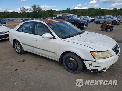 Czwarte zdjęcie samochodu z boku: 2009 HYUNDAI SONATA GLS VIN:5NPET46C69H510391 - miniatura