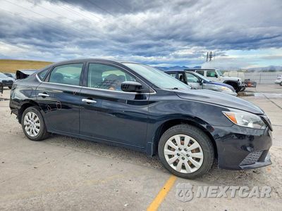 Czwarte zdjęcie samochodu z boku: 2019 NISSAN SENTRA S VIN:3N1AB7AP7KY406680 - miniatura