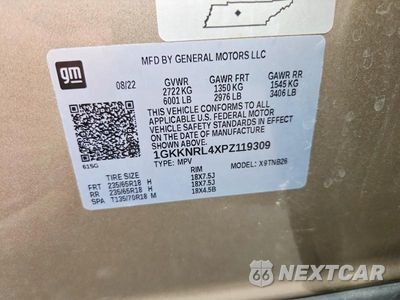 Zdjęcie 13 z 13 samochodu: 2023 GMC ACADIA SLE VIN:1GKKNRL4XPZ119309 - miniatura