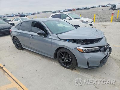 Czwarte zdjęcie samochodu z boku: 2025 HONDA CIVIC SPORT VIN:2HGFE2F5XSH590136 - miniatura