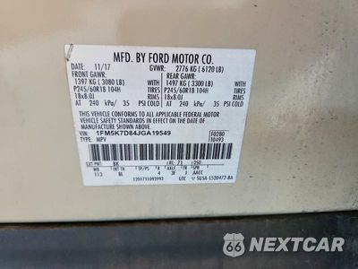 Zdjęcie 13 z 13 samochodu: 2018 FORD EXPLORER XLT VIN:1FM5K7D84JGA19549 - miniatura