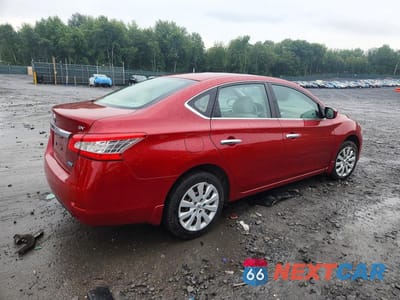 Trzecie zdjęcie samochodu z tyłu: 2014 NISSAN SENTRA SV VIN:3N1AB7AP9EY294260 - miniatura