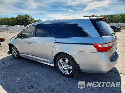 Drugie zdjęcie samochodu z przodu: 2011 HONDA ODYSSEY TOURING VIN:5FNRL5H92BB076502 - miniatura