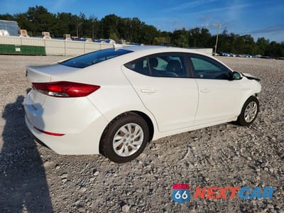 Trzecie zdjęcie samochodu z tyłu: 2017 HYUNDAI ELANTRA SE VIN:5NPD74LFXHH069829 - miniatura
