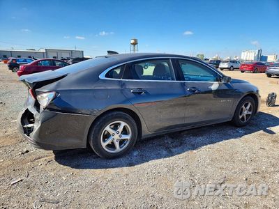 Trzecie zdjęcie samochodu z tyłu: 2017 CHEVROLET MALIBU LS VIN:1G1ZB5ST6HF279736 - miniatura