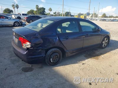 Trzecie zdjęcie samochodu z tyłu: 2007 HONDA CIVIC EX VIN:1HGFA16817L127103 - miniatura