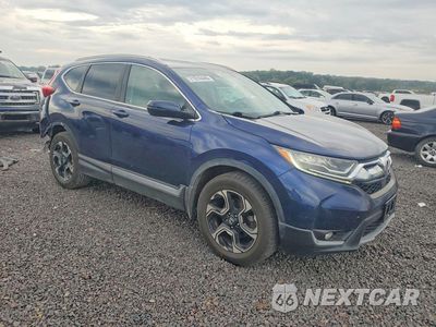 Czwarte zdjęcie samochodu z boku: 2019 HONDA CR-V TOURING VIN:2HKRW2H91KH601279 - miniatura
