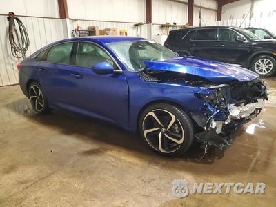 Czwarte zdjęcie samochodu z boku: 2020 HONDA ACCORD SPORT VIN:1HGCV1F34LA148061 - miniatura