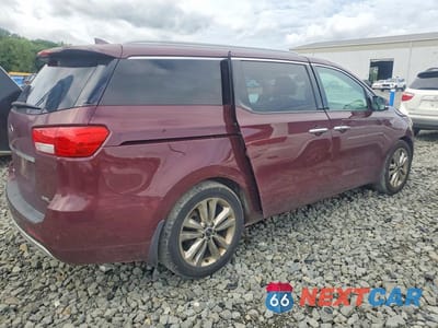 Trzecie zdjęcie samochodu z tyłu: 2015 KIA SEDONA SXL VIN:KNDME5C1XF6030231 - miniatura