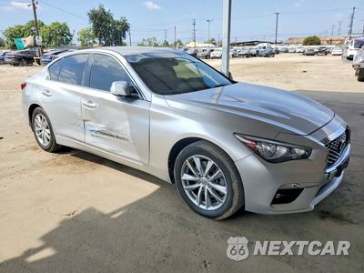 Czwarte zdjęcie samochodu z boku: 2018 INFINITI Q50 2.0T PURE VIN:JN1CV7AP1JM240450 - miniatura