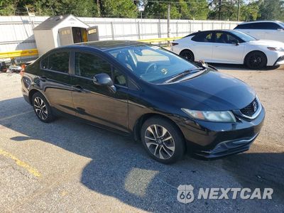 Czwarte zdjęcie samochodu z boku: 2013 HONDA CIVIC EX VIN:19XFB2F82DE033401 - miniatura