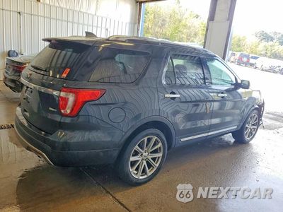 Trzecie zdjęcie samochodu z tyłu: 2017 FORD EXPLORER LIMITED VIN:1FM5K8FH6HGE18928 - miniatura