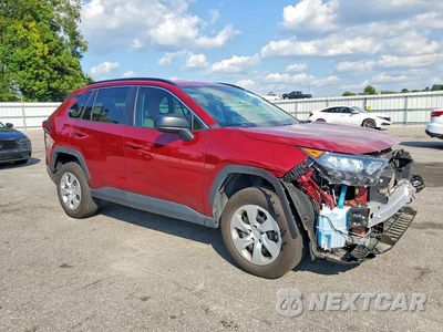 Czwarte zdjęcie samochodu z boku: 2019 TOYOTA RAV4 LE VIN:2T3H1RFV3KC010903 - miniatura