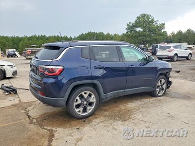 Trzecie zdjęcie samochodu z tyłu: 2018 JEEP COMPASS LIMITED VIN:3C4NJCCB9JT358526 - miniatura