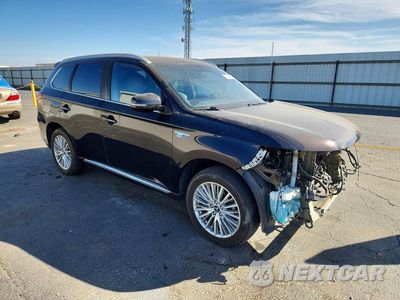 Czwarte zdjęcie samochodu z boku: 2019 MITSUBISHI OUTLANDER SEL VIN:JA4J24A59KZ038528 - miniatura