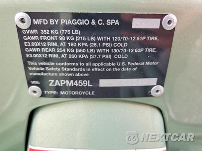 Zdjęcie 9 z 9 samochodu: 2008 VESPA GTS 250 VIN:ZAPM459L485501549 - miniatura