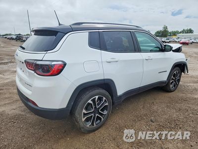Trzecie zdjęcie samochodu z tyłu: 2022 JEEP COMPASS LIMITED VIN:3C4NJDCB6NT190744 - miniatura