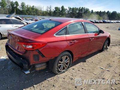 Trzecie zdjęcie samochodu z tyłu: 2016 HYUNDAI SONATA SE VIN:5NPE24AF8GH374153 - miniatura