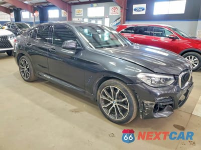Czwarte zdjęcie samochodu z boku: 2021 BMW X4 XDRIVE30I VIN:5UX2V1C0XM9D71293 - miniatura