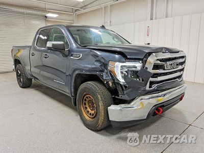 Czwarte zdjęcie samochodu z boku: 2022 GMC SIERRA LIMITED K1500 SLE VIN:1GTR9BEDXNZ169501 - miniatura
