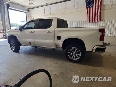 Drugie zdjęcie samochodu z przodu: 2021 CHEVROLET SILVERADO K1500 RST VIN:1GCUYEED3MZ108410 - miniatura
