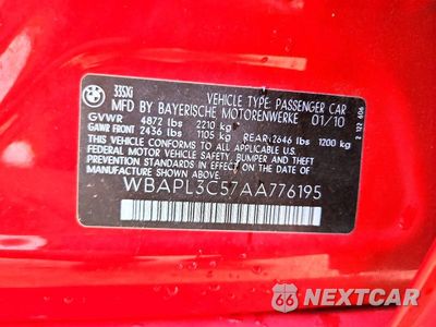 Zdjęcie 12 z 12 samochodu: 2010 BMW 335 XI VIN:WBAPL3C57AA776195 - miniatura
