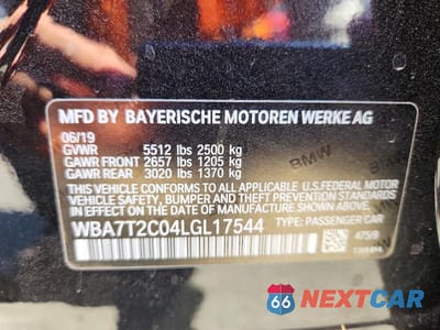 Zdjęcie 12 z 12 samochodu: 2020 BMW 740 I VIN:WBA7T2C04LGL17544 - miniatura