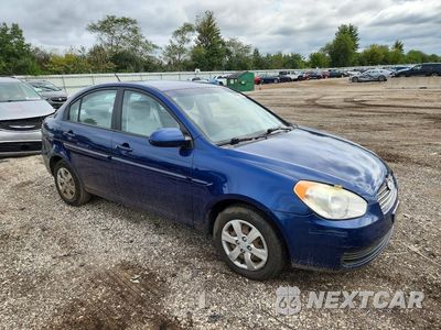 Czwarte zdjęcie samochodu z boku: 2009 HYUNDAI ACCENT GLS VIN:KMHCN46C39U314962 - miniatura